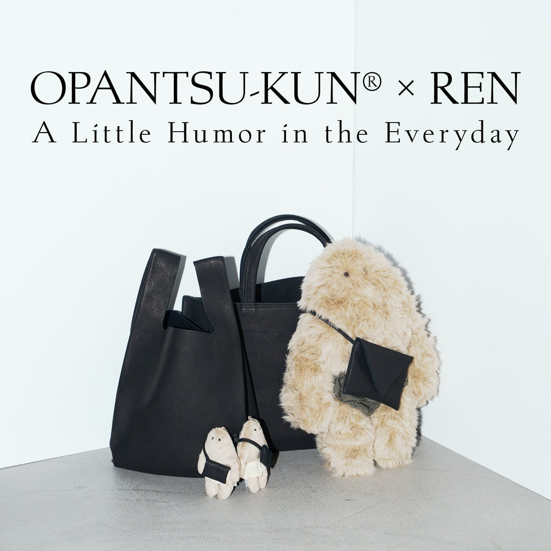 ＜coming soon＞おぱんつ君 × REN 日常にユーモアを潜ませるコラボ企画始動