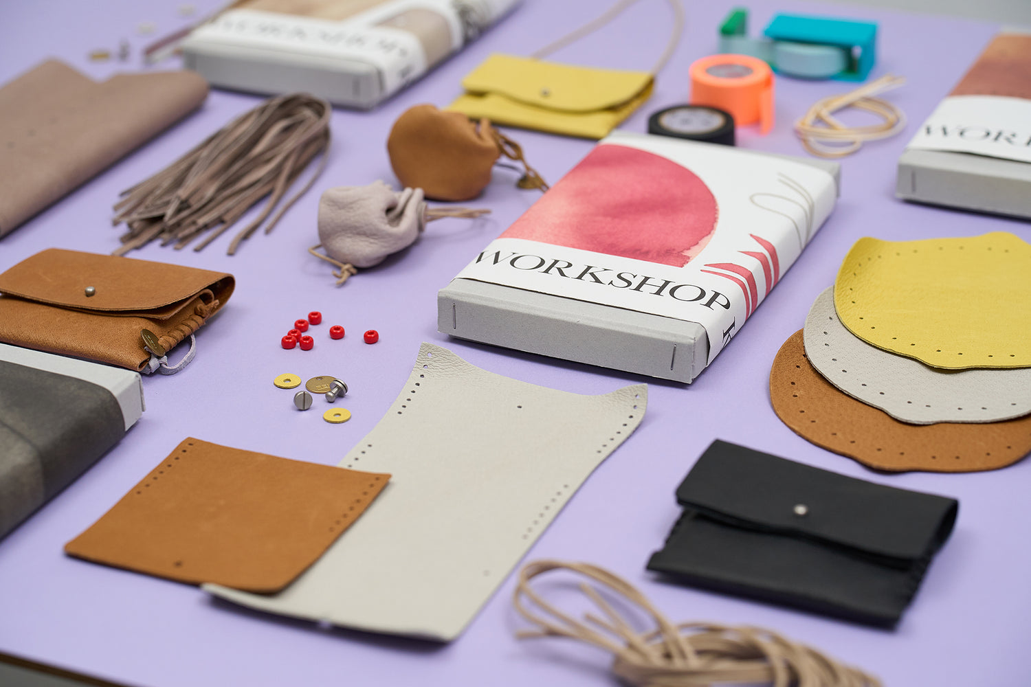 〈PICK UP〉本革で作るワークショップキット
