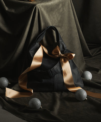 #11《BF SALE 20%》2wayレジブクロS (black) / やぎ革・ベアー