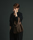 #11 / 2wayレジブクロM（dark brown） / やぎ革・ベアー
