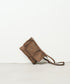 #11《SALE 20%》クラッチショルダー XS (dark brown)  / やぎ革・ベアー