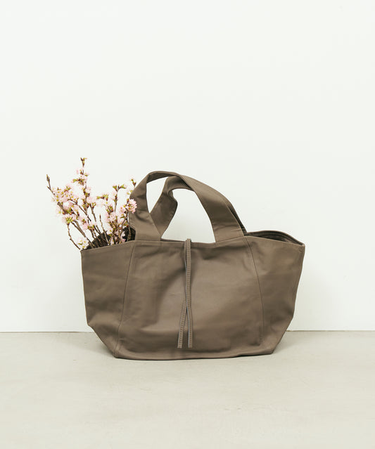 #11b/ ダックストートM (greige) / やぎ革・ベアー