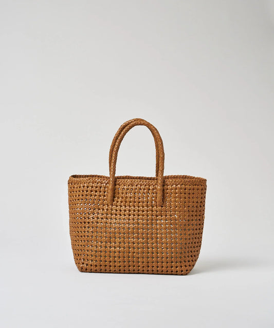 EOS / #16《SALE 20%》バスケットS（shadow gray）/ やぎ革・ゴートメッシュ - REN