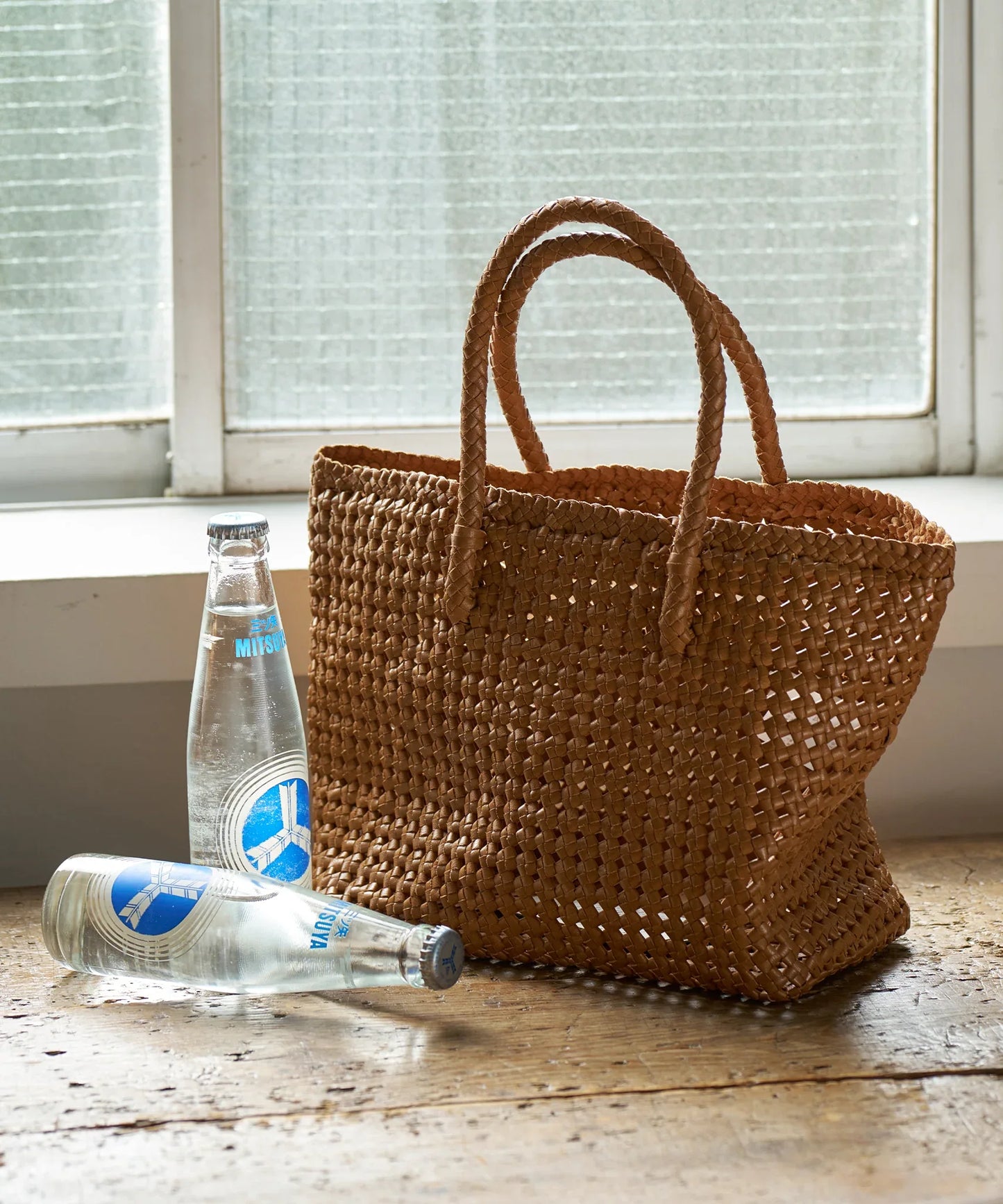 【26SS】#16/ バスケットS（camel）/ やぎ革・ゴートメッシュ