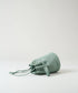 #16/ タッセルボトルショルダー（sage green）/ やぎ革・ゴートメッシュ