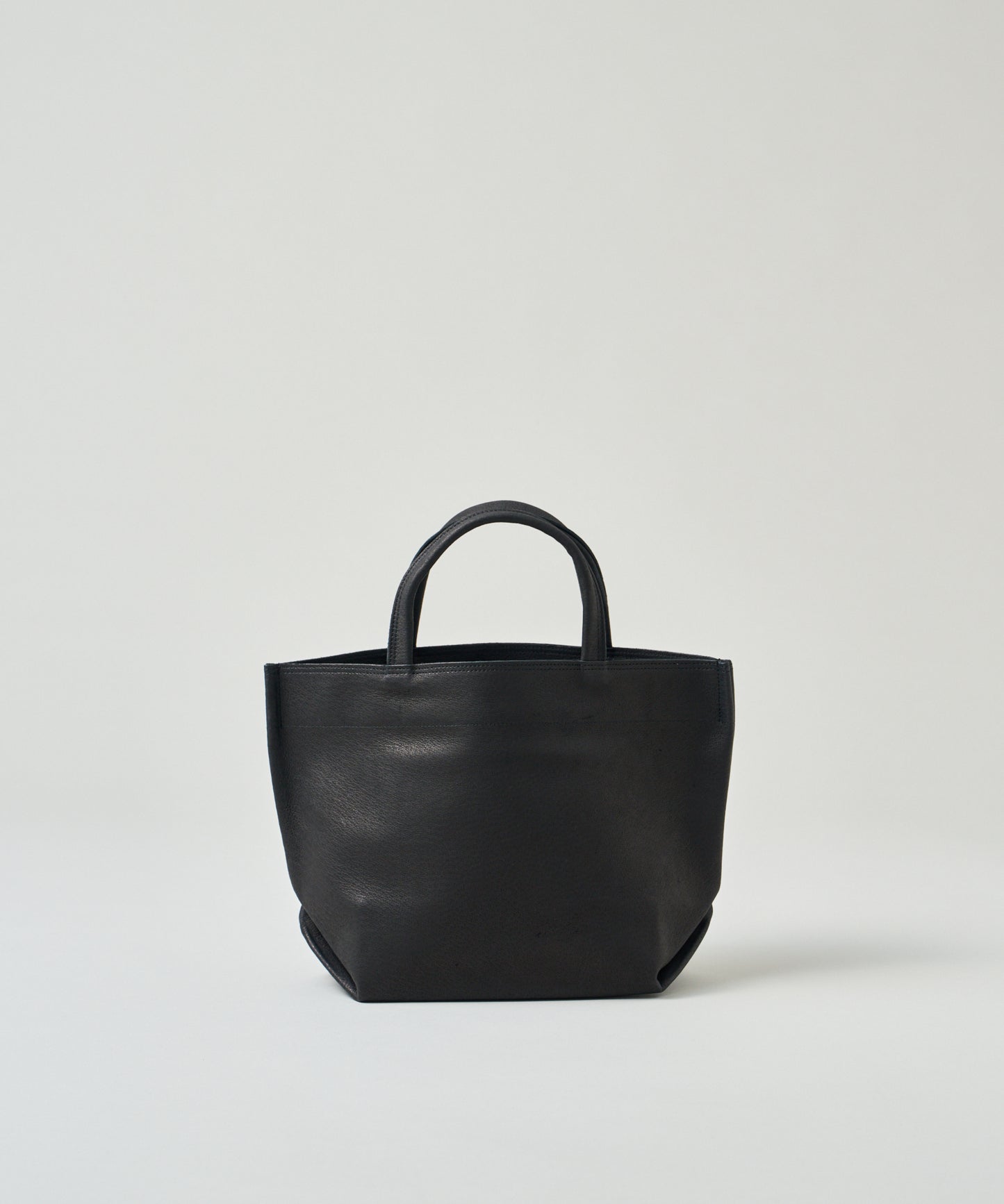 #30/ ランチバッグS（black）/ ピッグスキン・ハリー