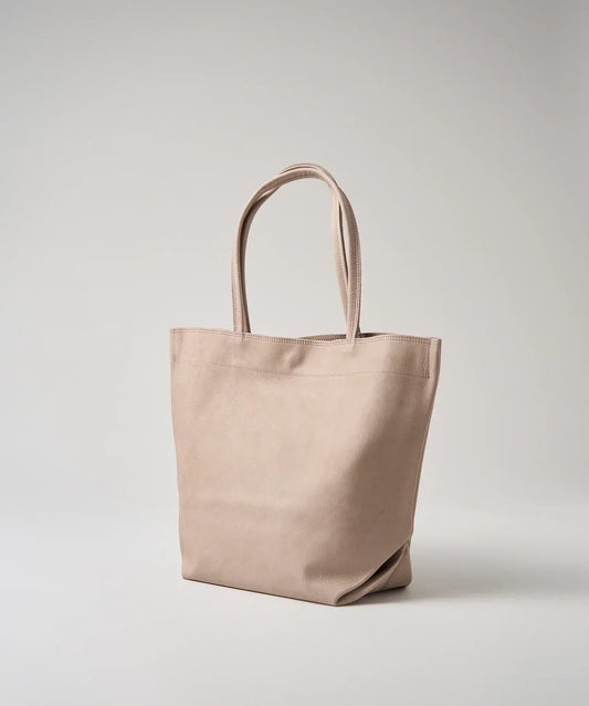 #30/ ランチバッグM(pink beige)/ ピッグスキン・ハリー - REN