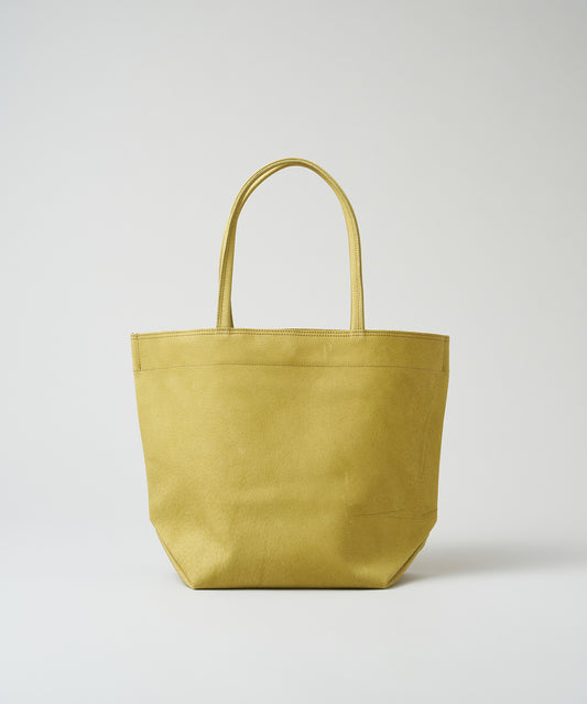 #30/ ランチバッグM（pistachio yellow）/ ピッグスキン・ハリー