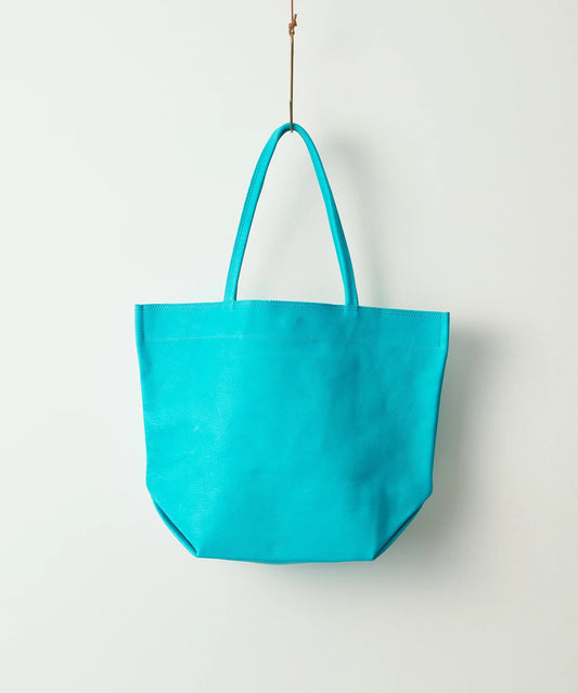 #30《SALE 40%》ランチバッグM(turquoise)/ ピッグスキン・ハリー