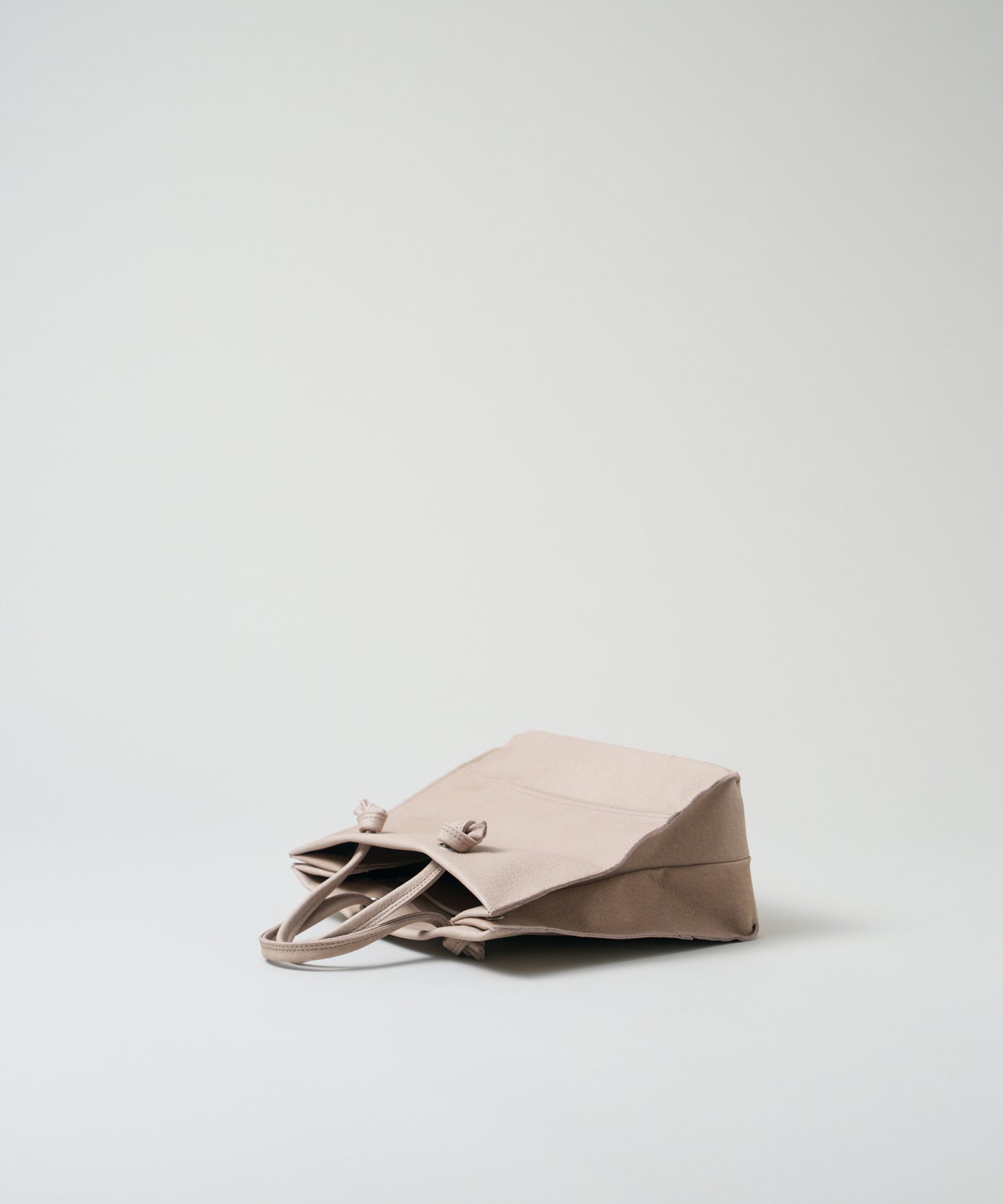 #30/ ミニショッパー（pink beige）/ ピッグスキン・ハリー