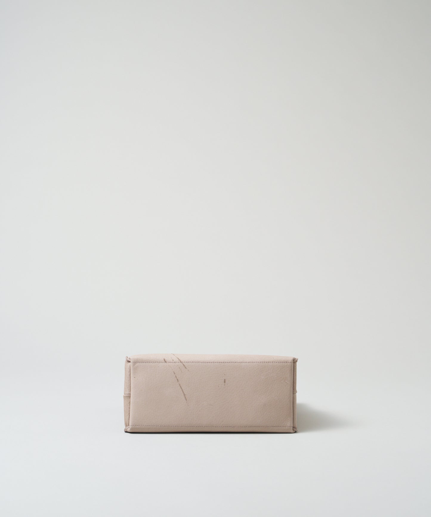 #30/ ミニショッパー（pink beige）/ ピッグスキン・ハリー