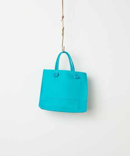 #30/ ミニショッパー（turquoise）/ ピッグスキン・ハリー