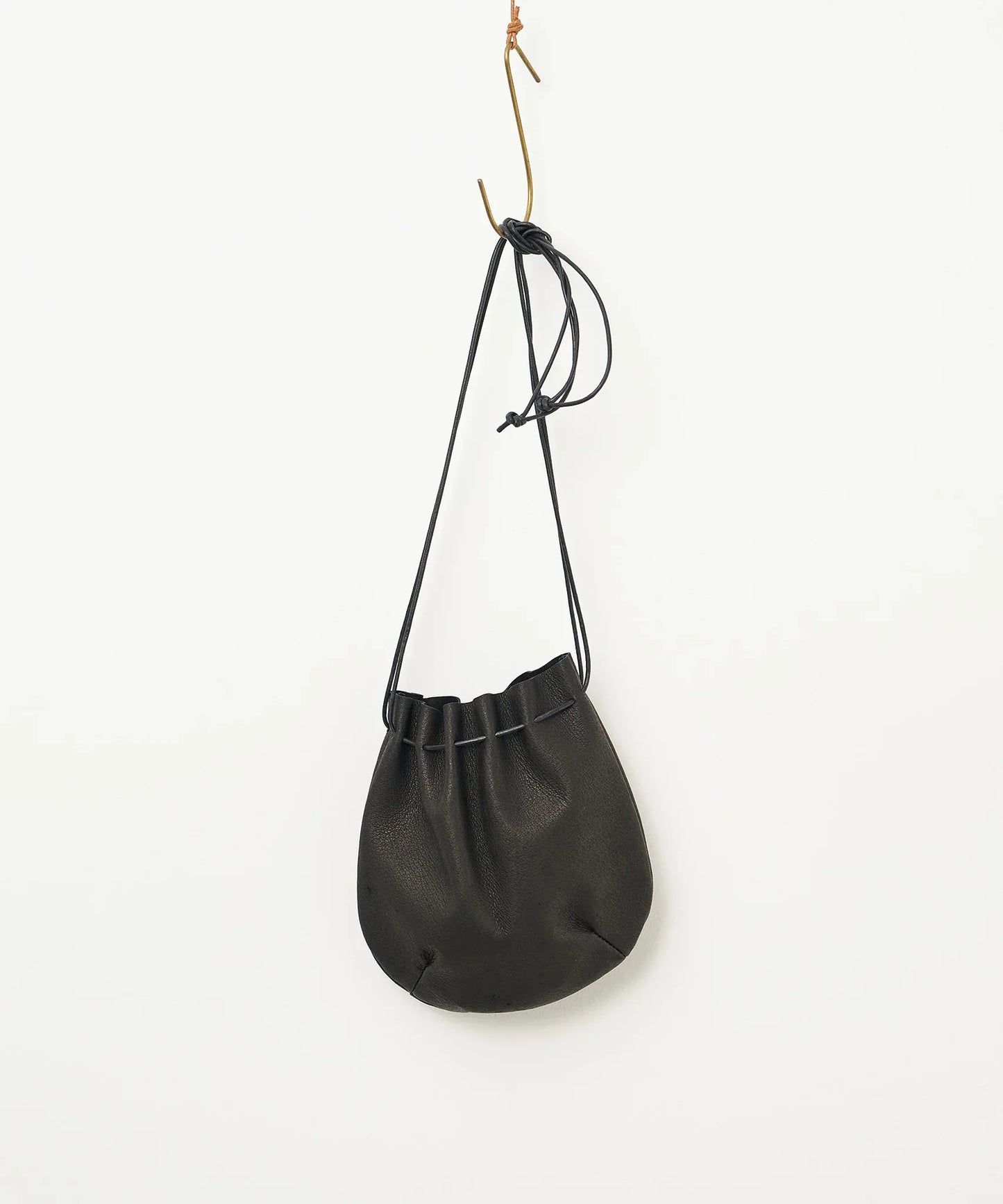 #30/バルーンショルダー（black）/ ピッグスキン・ハリー