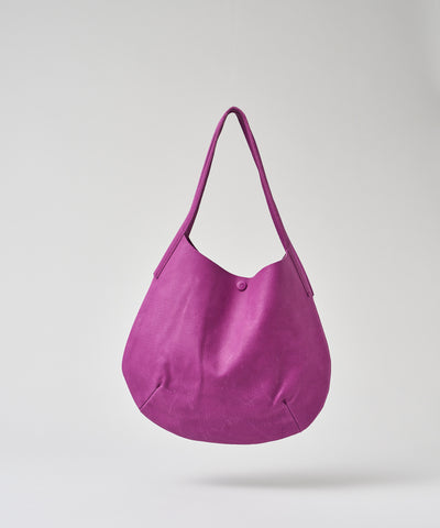 #30/ サークルトート（peony purple）/ ピッグスキン・ハリー