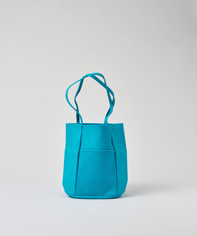 #30/ バケットトート（turquoise）/ ピッグスキン・ハリー