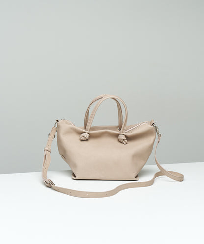 #30《SALE 40%》2wayミニボストン（pink beige）/ ピッグスキン・ハリー