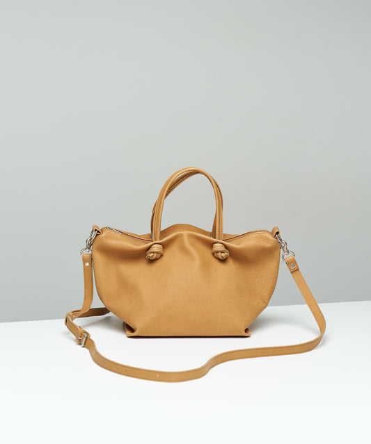 #30《SALE 40%》2wayミニボストン(camel)/ ピッグスキン・ハリー