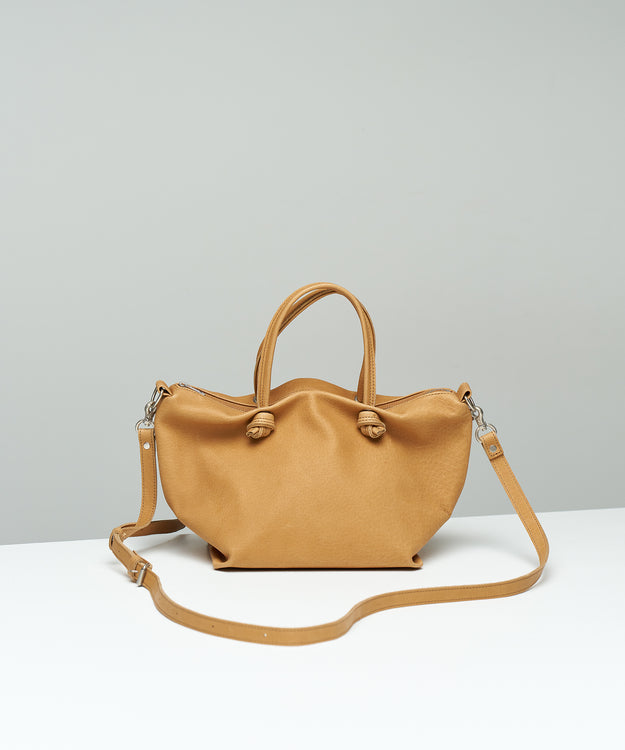 #30《SALE 40%》2wayミニボストン（camel）/ ピッグスキン・ハリー