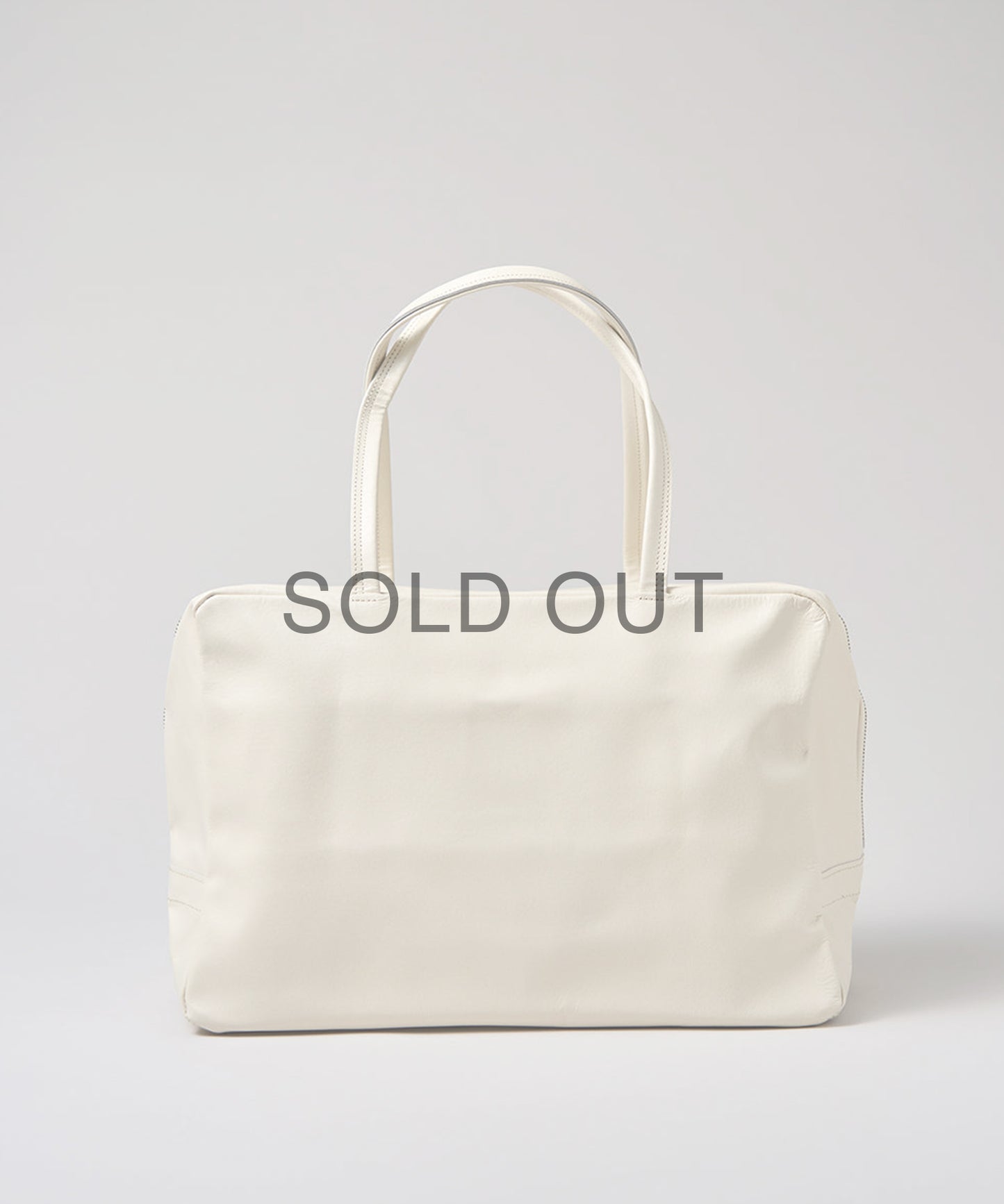 sold out / #35/ スクエアダッフルM / ピッグスキン・トワル