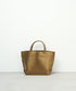 #36/ ランチバッグS（antique gold）/ ピッグスキン・ラスラ