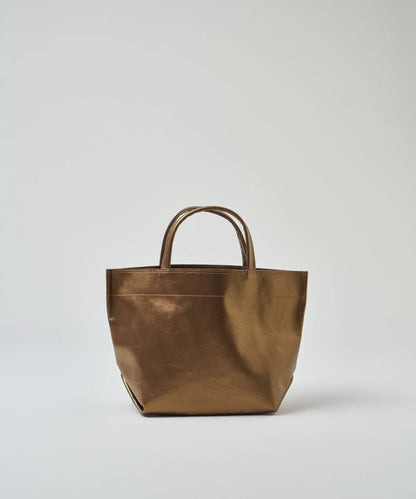 #36/ ランチバッグS（antique gold）/ ピッグスキン・ラスラ
