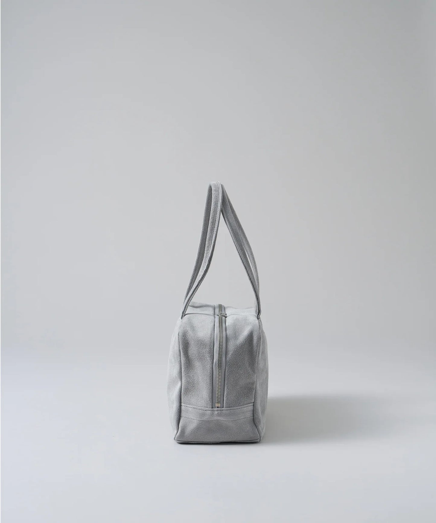 #39/ スクエアダッフル XS（sand gray）/ ピッグスキン・ライニングスエード - REN