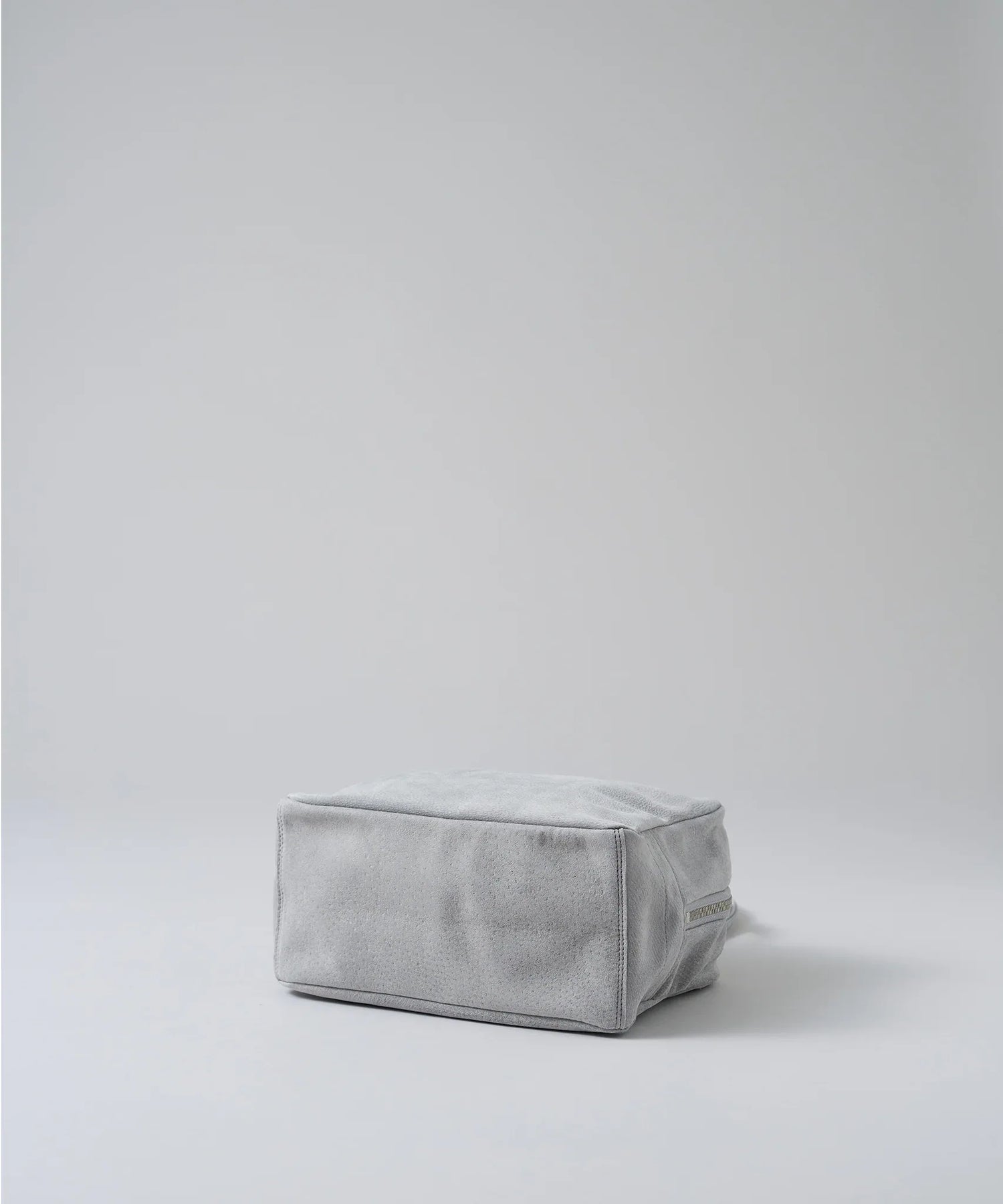 #39/ スクエアダッフル XS（sand gray）/ ピッグスキン・ライニングスエード - REN