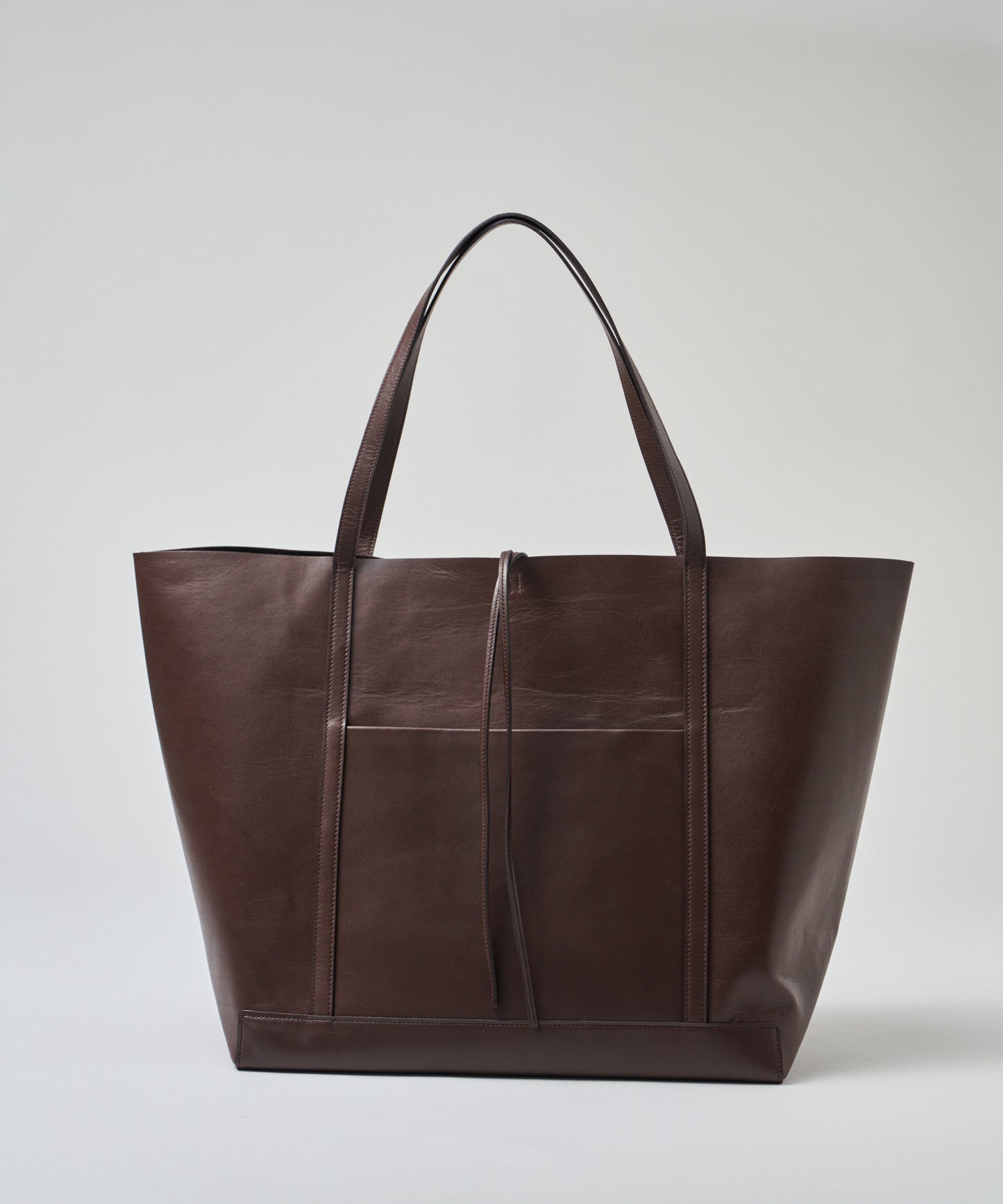 #45/ マキシトート（bitter brown）/ 牛革・アペルト