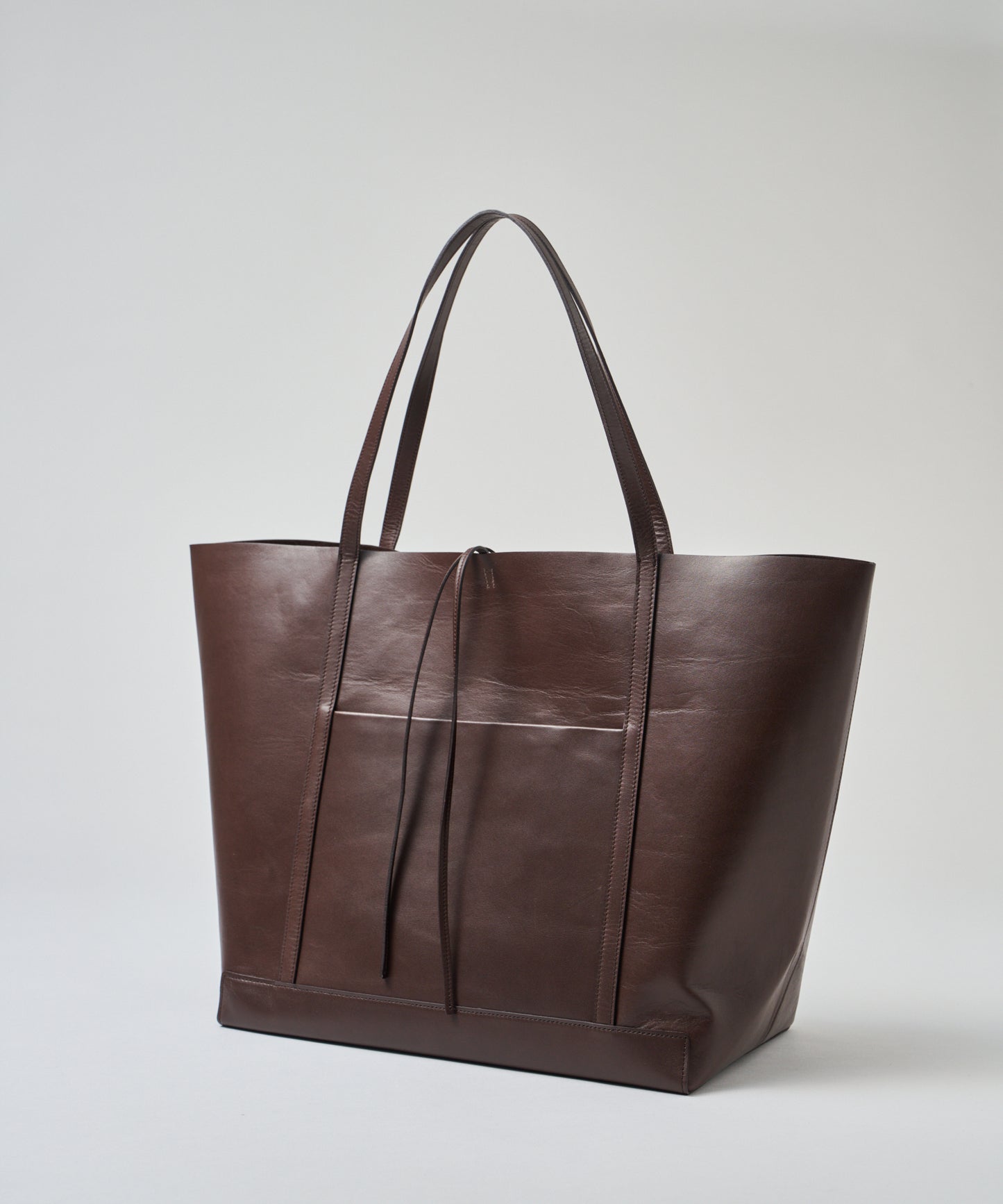 #45/ マキシトート（bitter brown）/ 牛革・アペルト