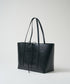 #45/ トリムトート（black）/ 牛革・アペルト