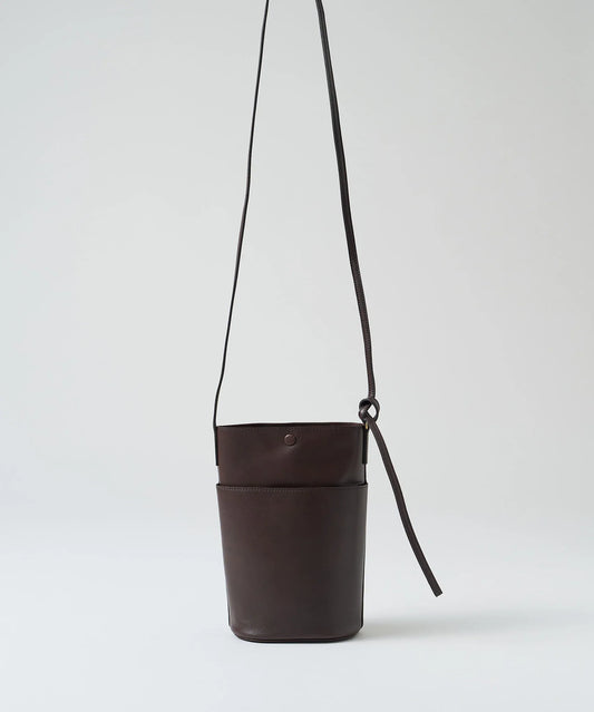 #45/スリークパスXS(bitter brown)/ 牛革・アペルト - REN