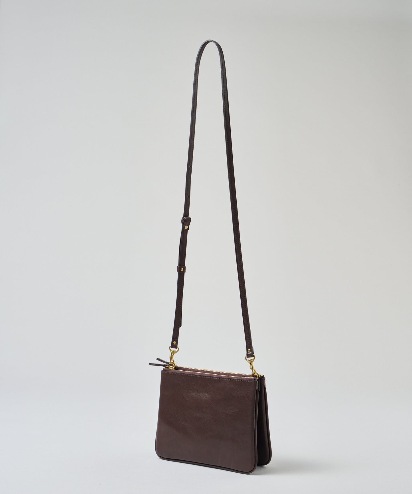 #45《BF SALE 10%》バタフライショルダー（bitter brown）/ 牛革・アペルト