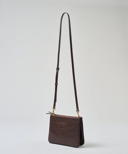 #45《BF SALE 10%》バタフライショルダー（bitter brown）/ 牛革・アペルト