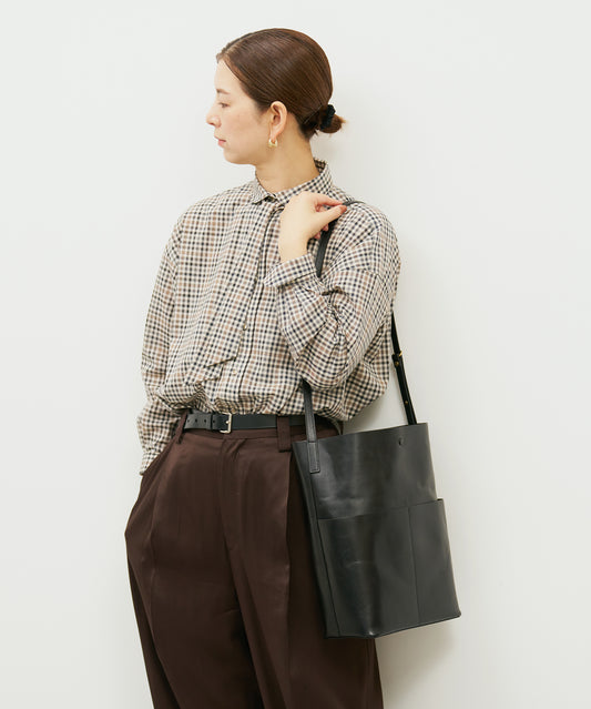 #45《Limited 5%》スリークパス・カーゴ（black）/ 牛革・アペルト