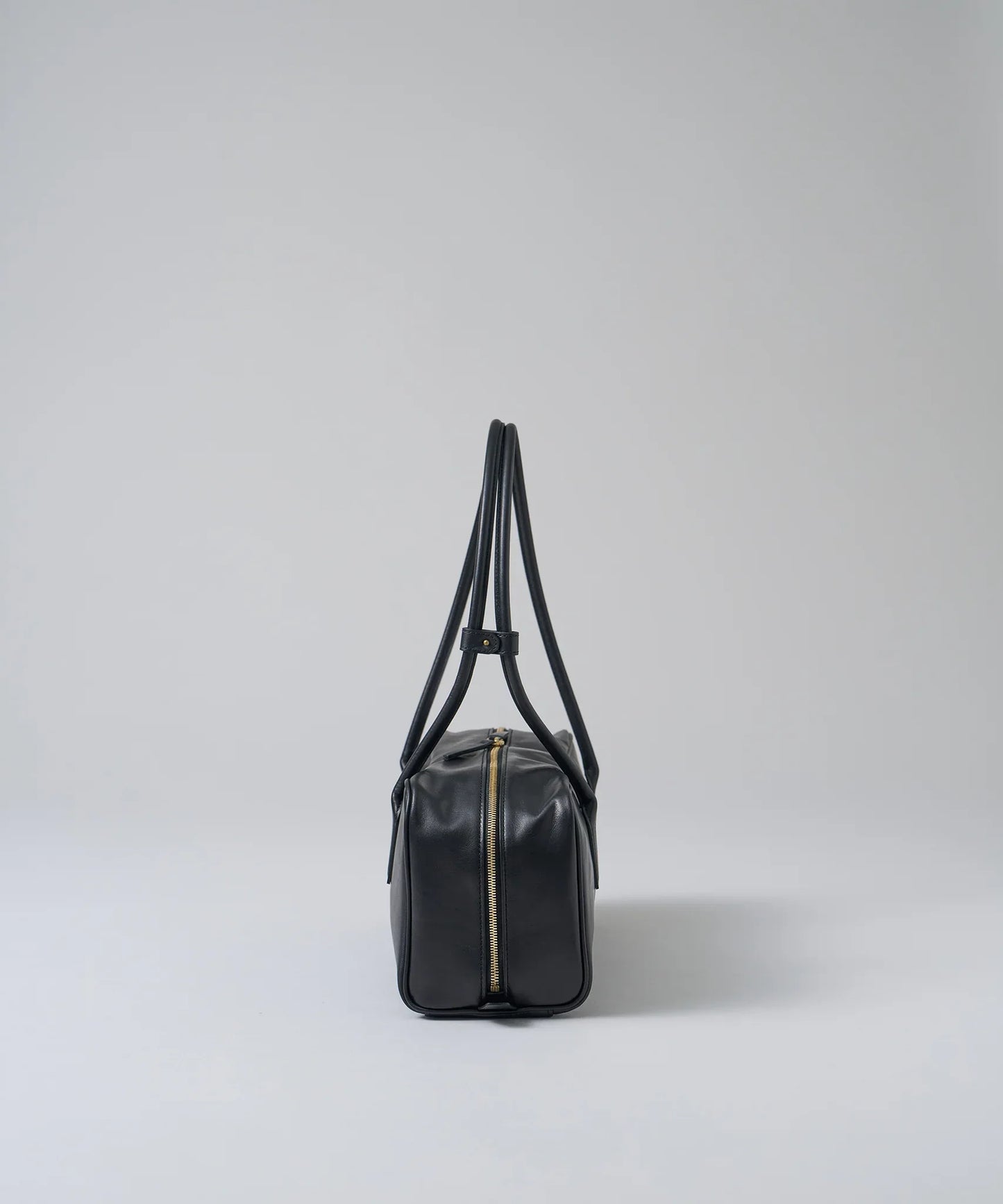 #45/ コンターボストンS（black）/ 牛革・アペルト - REN