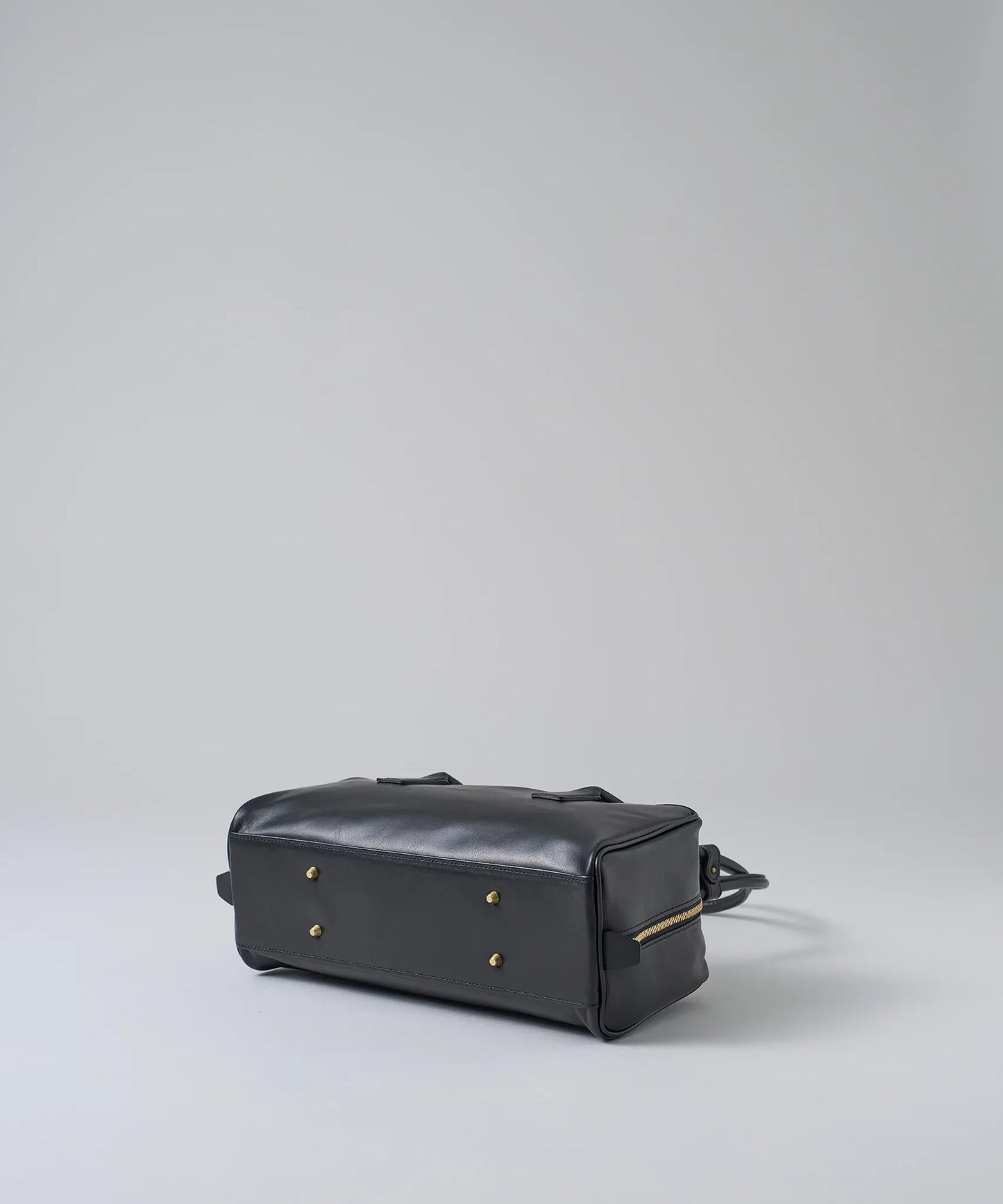 #45/ コンターボストンS（black）/ 牛革・アペルト - REN