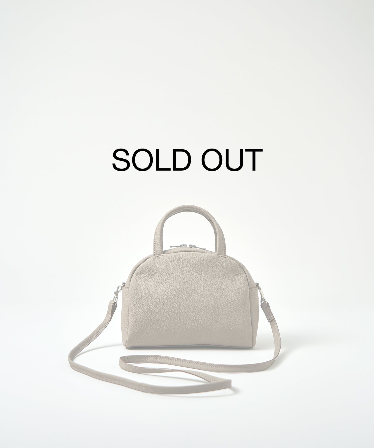 sold out / マイクロボストン2way / 牛革・フィリップ