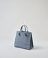 #51b/ ミニショッパー（powder blue） / 牛革・フィリップ