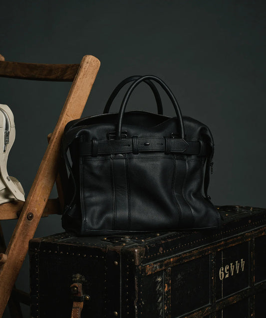 #52/ カデ34(black)/ 牛革・バレンシア - REN