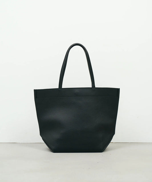 #52b《SALE 30%》ランチバッグM(black)/ 牛革・バレンシア - REN