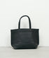 #52b/ ワイドトートM（black）/ 牛革・バレンシア