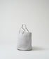 #60/ バスケット（mist gray）/ 羊革・シープメッシュ