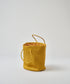 #60/ バスケット（mustard）/ 羊革・シープメッシュ