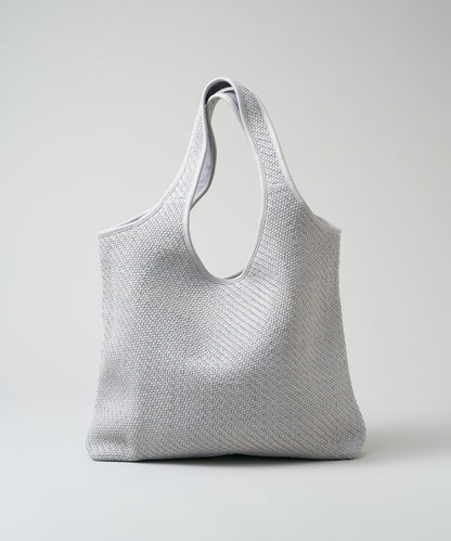 #60/ メトロキャリー（mist gray）/ 羊革・シープメッシュ