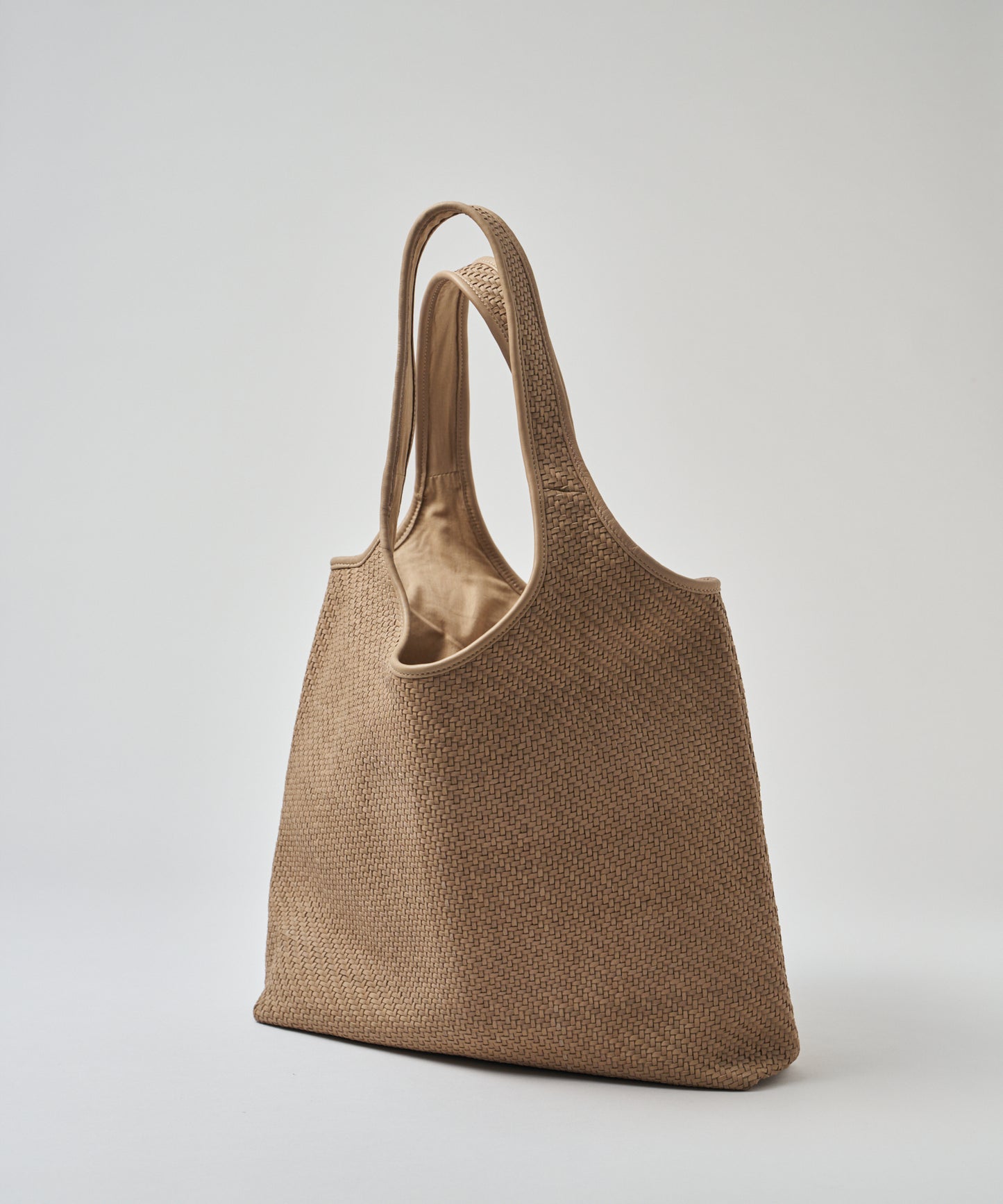 #60/ メトロキャリー（marron beige）/ 羊革・シープメッシュ