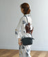 #60/ バレルショルダーS（black）/ 羊革・シープメッシュ