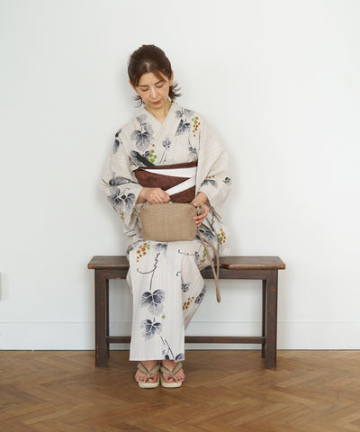 #60/ バレルショルダーS（marron beige）/ 羊革・シープメッシュ
