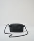 #60/ バレルショルダーM（black）/ 羊革・シープメッシュ