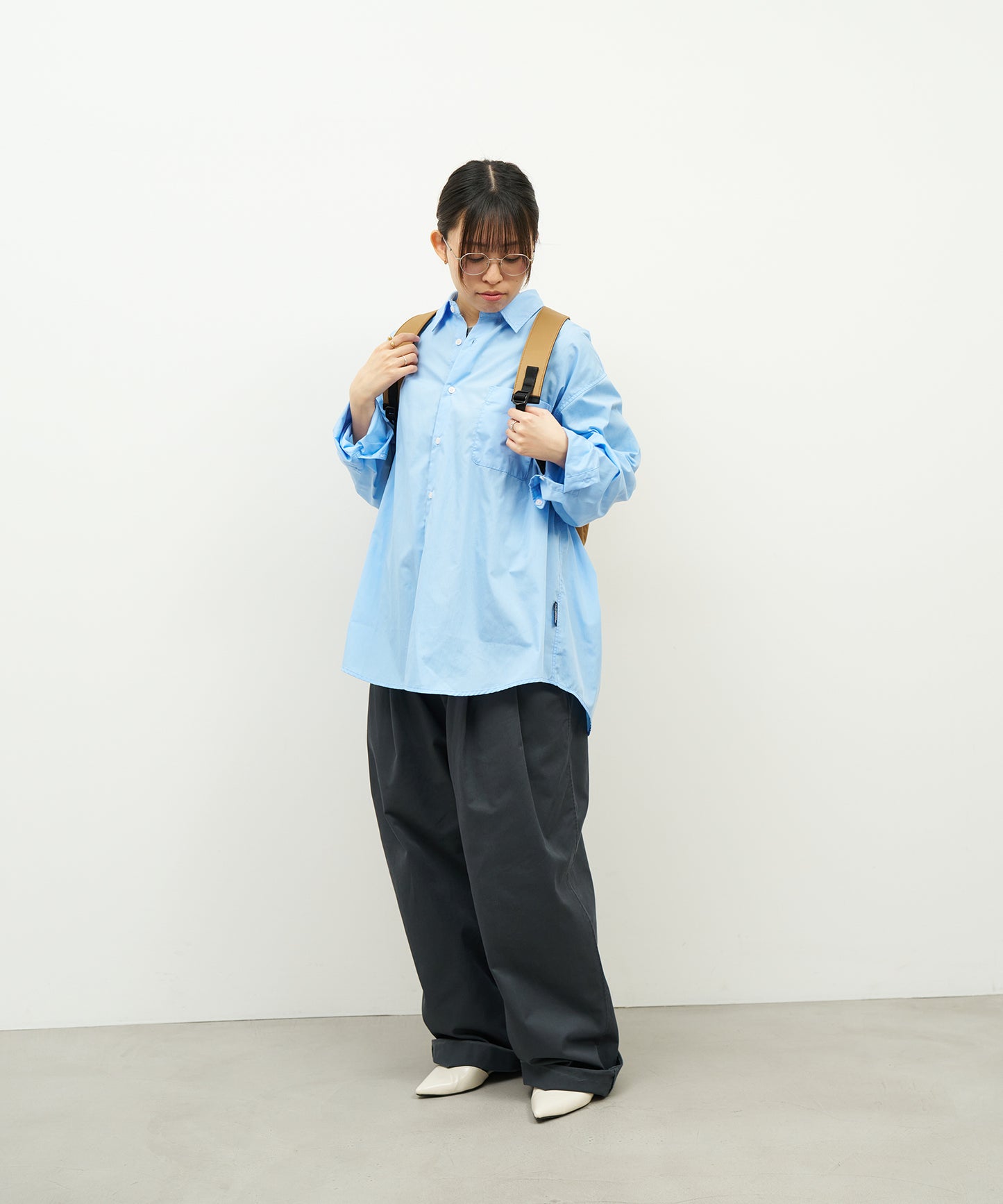 #87/ ライズ・パック 16L（light khaki）/ Basic Nylon