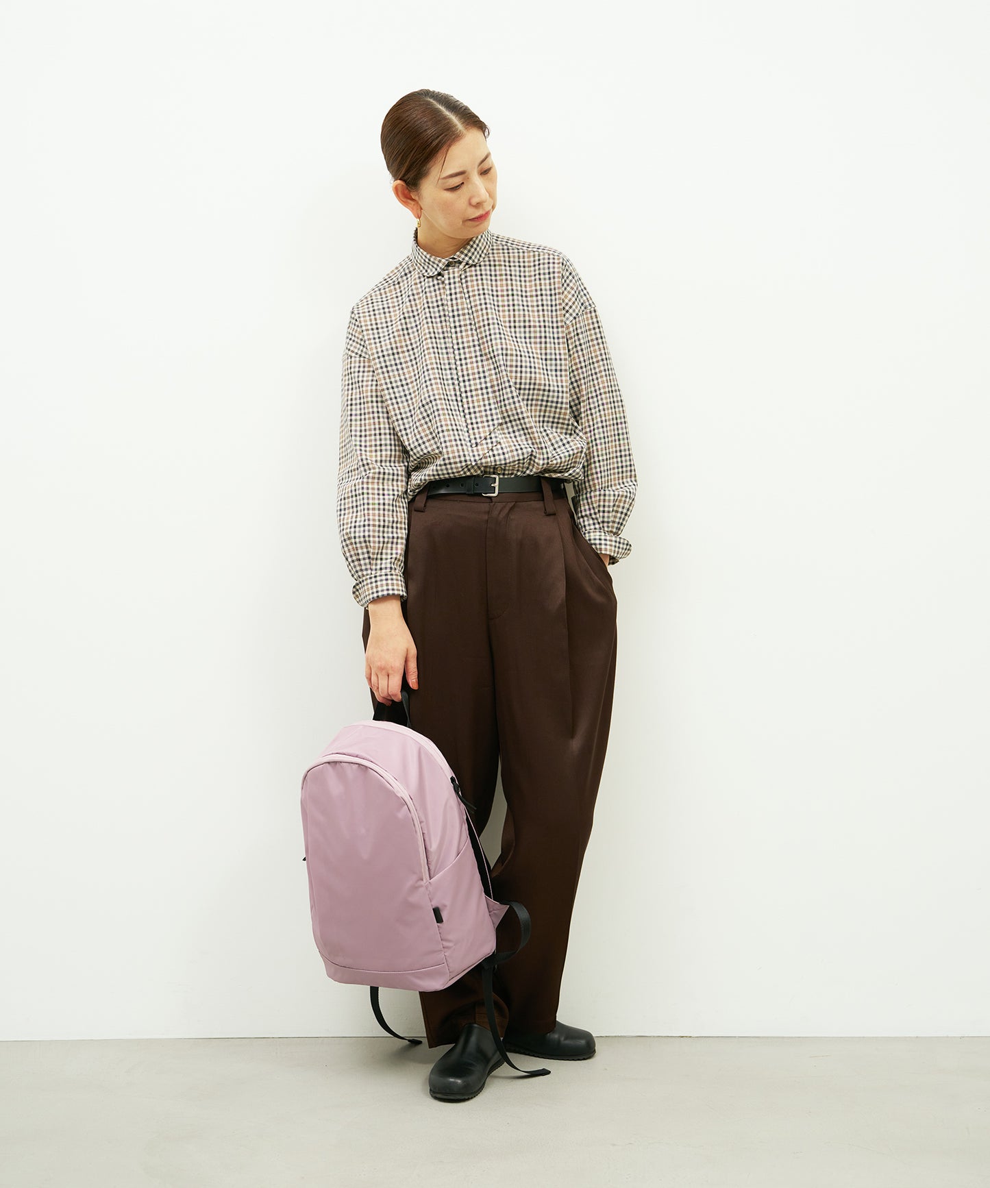 #87/ ライズパック 16L（mauve）/ Basic Nylon
